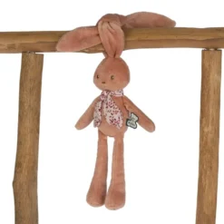 PELUCHE LAPINOO - PELUCHE PANTIN LAPIN TERRACOTTA - 25 CM