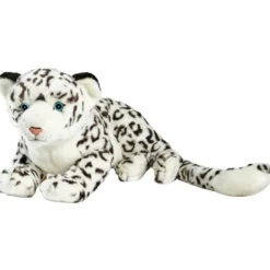 PELUCHE LEOPARD DES NEIGES 55 CM