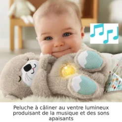 PELUCHE MA LOUTRE CALINS BONNE NUIT