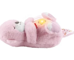 PELUCHE MA LOUTRE CALINS BONNE NUIT - ROSE