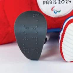 PELUCHE MASCOTTE OFFICIELLE - JEUX PARALYMPIQUES PARIS 2024 - 33 CM