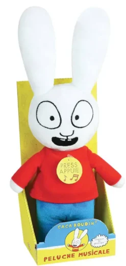 PELUCHE MUSICALE SIMON 30 CM
