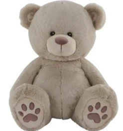 PELUCHE OURS TAUPE 60 CM