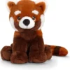 PELUCHE PANDA ROUX 18CM