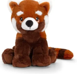 PELUCHE PANDA ROUX 18CM