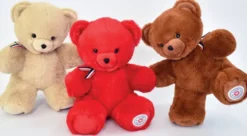 PELUCHE - PETIT OURS 25 CM - POMME D'AMOUR
