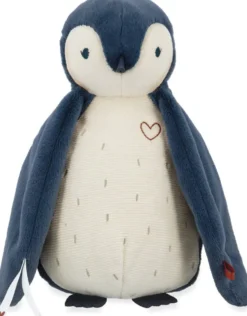 PELUCHE SONORE BLEU 25 CM