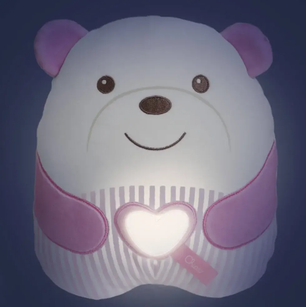 PELUCHE TENDRE OURSON ROSE