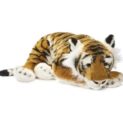 PELUCHE TIGRE BRUN 70 CM
