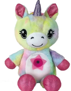 PELUCHE ZOE LA LICORNE MULTICOLORE
