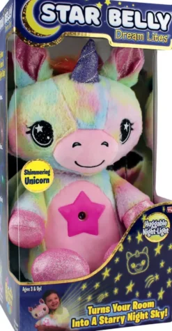 PELUCHE ZOE LA LICORNE MULTICOLORE