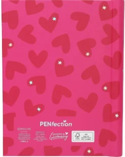 PENFECTION CARNET AVEC JEU DE STYLOS HEART