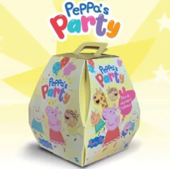 PEPPA PIGBOITE SURPRISE AVEC FIGURINES STICKERS ET POSTER