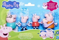 PEPPA PIG - COFFRETFAMILLE DE 5 FIGURINES