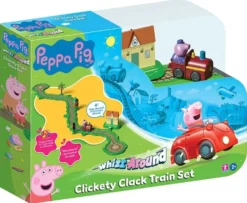 PEPPA PIG - WHIZZ CLICKETY CLACK TRAIN SET