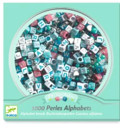 PERLES ALPHABET, ARGENT