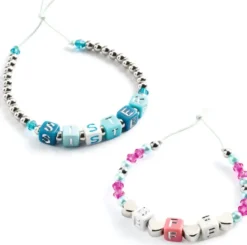 PERLES ALPHABET, ARGENT