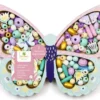 PERLES - COFFRET PERLES BOIS PAPILLON