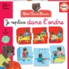 PETIT OURS BRUN - JE REPLACE DANS L'ORDRE