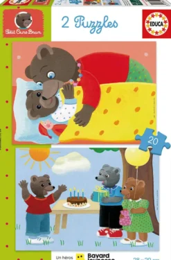 PETIT OURS BRUN - PUZZLE 2X20