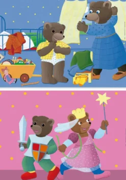 PETIT OURS BRUN - PUZZLE 2X48