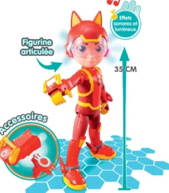 PETRONIX - FIGURINE MATT 35 CM & ACCESSOIRES - SONS & LUMIERE