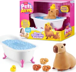 PETS ALIVE MAMAN CAPYBARA ET BEBE SURPRISE