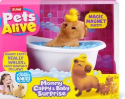 PETS ALIVE MAMAN CAPYBARA ET BEBE SURPRISE