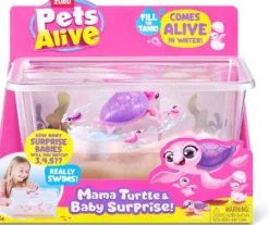 PETS ALIVE - SET MAMAN TORTUE ET BEBE SURPRISE