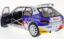 1/18 PEUGEOT 306 MAXI WHITE #1 S.LOEB / D.ELENA RALLY DU VAR 2017