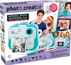 PHOTO CREATOR - APPAREIL PHOTO INSTANTANE 3 EN 1