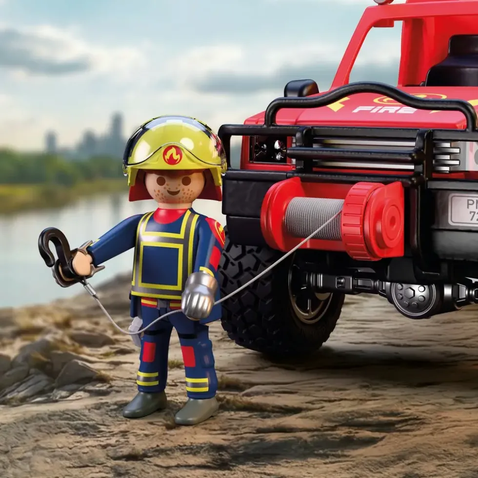 PICK-UP DE POMPIERS & 2 PERSONNAGES 72194