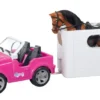 PICK UP ET REMORQUE CHEVAL DE JENNY