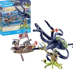 PIRATE AVEC PIEUVRE GEANTE - 71419