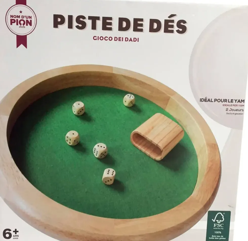 PISTE DE DES