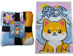 PLAID SHERPA SHIBA INU KAWAII