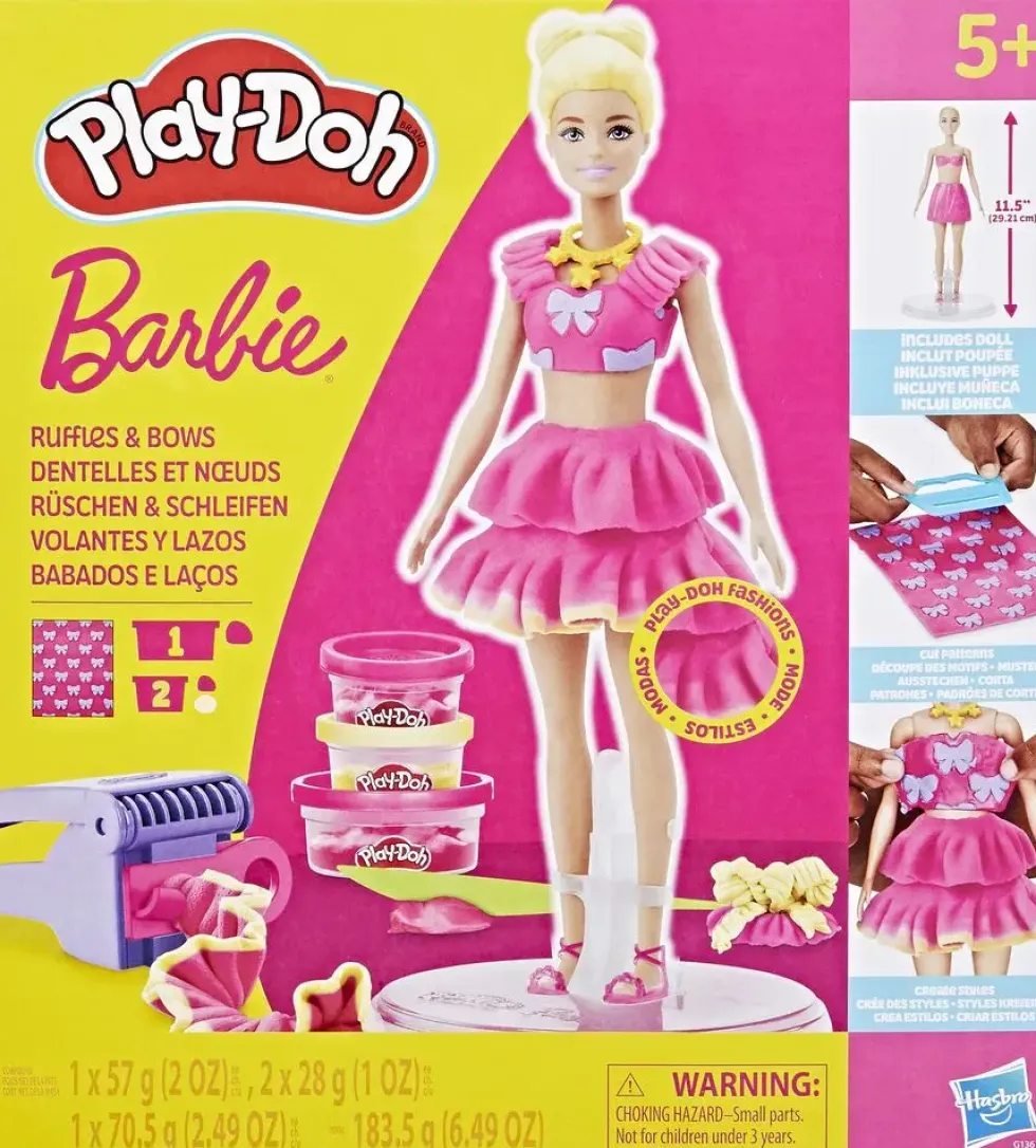 PLAY-DOH BARBIE - COFFRET DE POUPEE