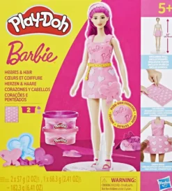 PLAY-DOH BARBIE - COFFRET HEARTS AND HAIR
