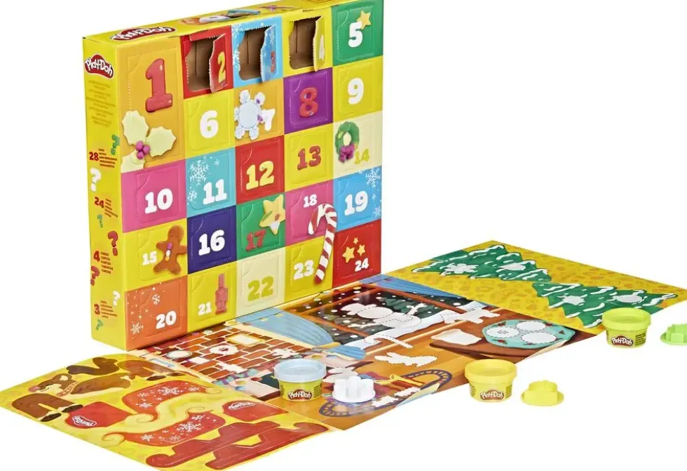PLAY-DOH CALENDRIER DE L'AVENT DES FETES