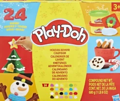 PLAY-DOH CALENDRIER DE L'AVENT DES FETES