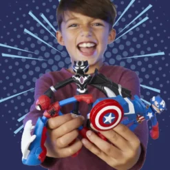 PLAY-DOH MARVEL CAPTAIN AMERICA MOTO TRANSFORMERS NSFORMERS NCHANTE