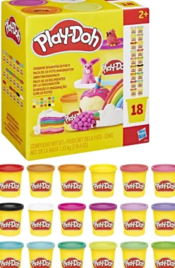 PLAY-DOH - PACK DE 18 POTS IMAGINATION