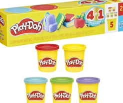 PLAY-DOH PACK DE 5 POTS RETOUR A L'ECOLE