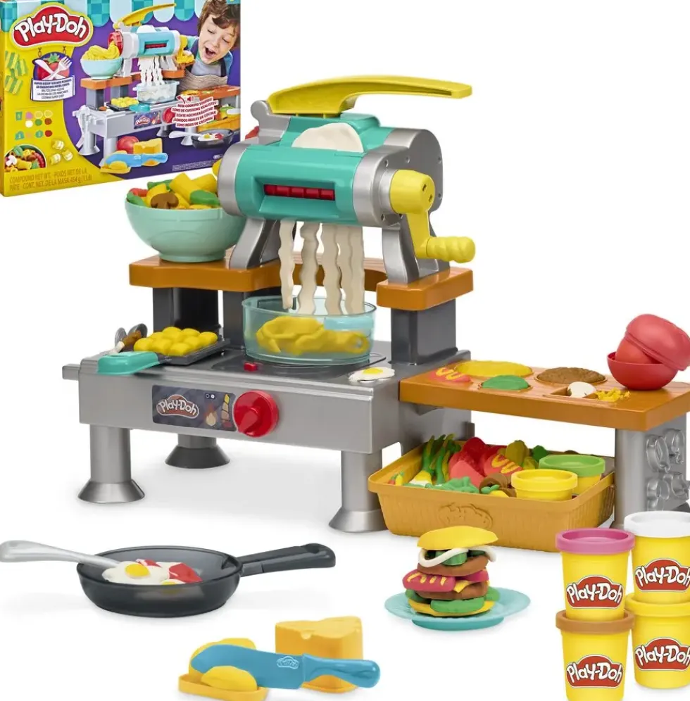 PLAY DOH SUPER SIZZLIN KITCHEN PLAYSET