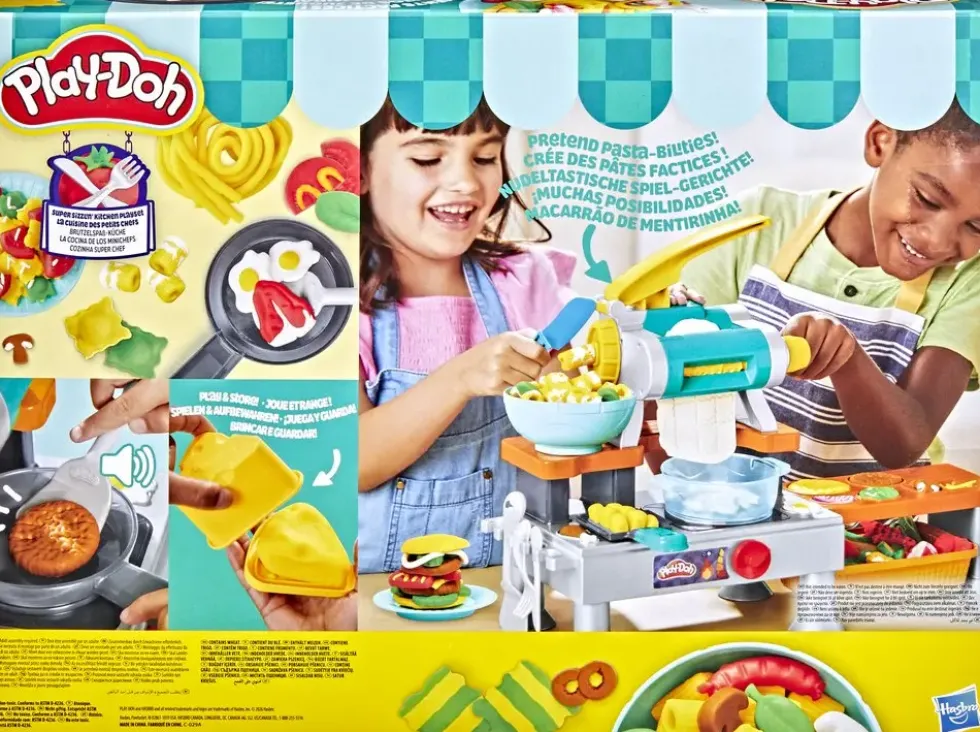 PLAY DOH SUPER SIZZLIN KITCHEN PLAYSET