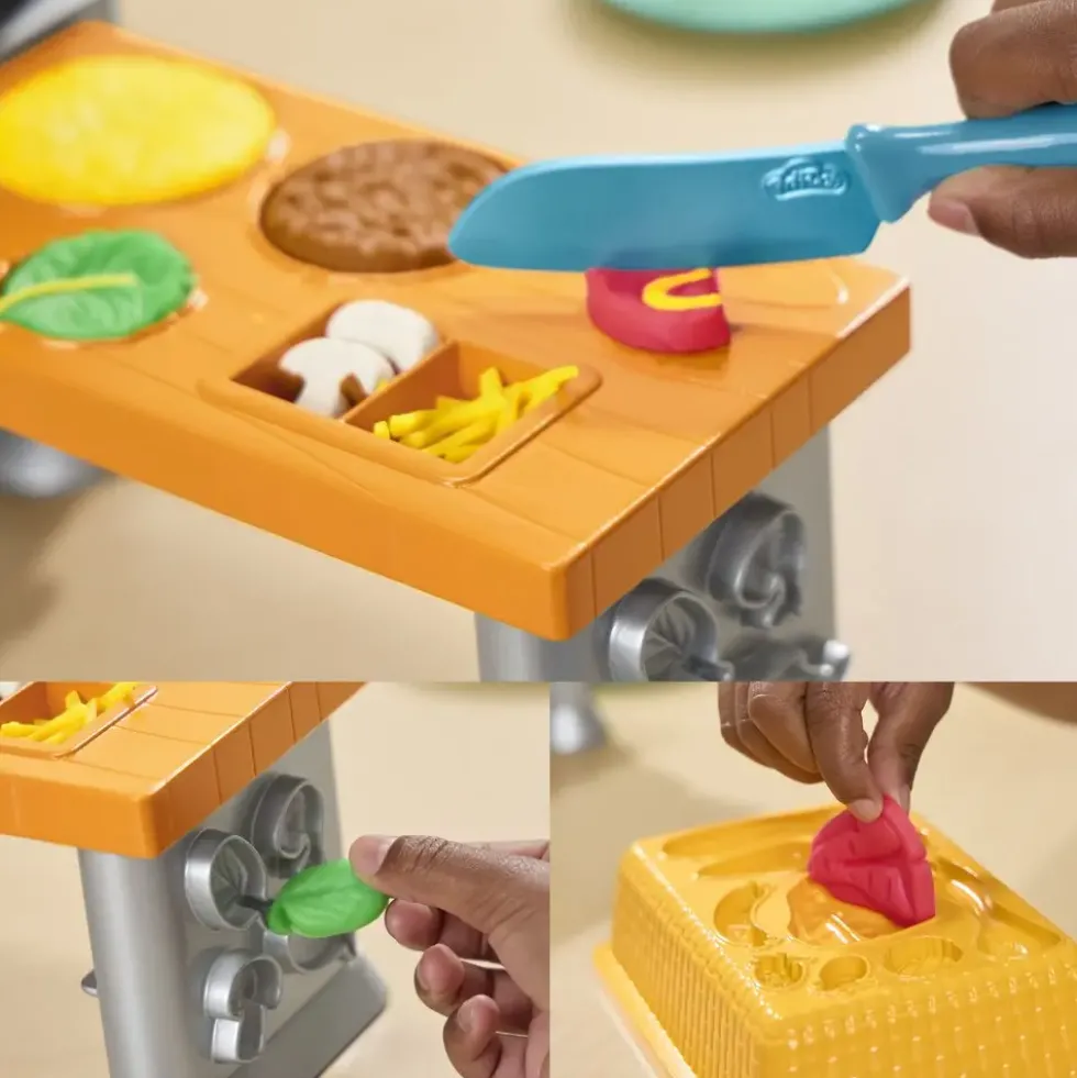 PLAY DOH SUPER SIZZLIN KITCHEN PLAYSET