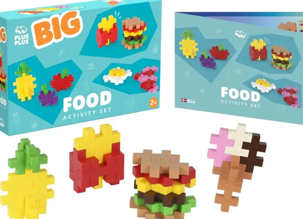 PLUS PLUS -BIG - SET ACTIVITE - FOODIES