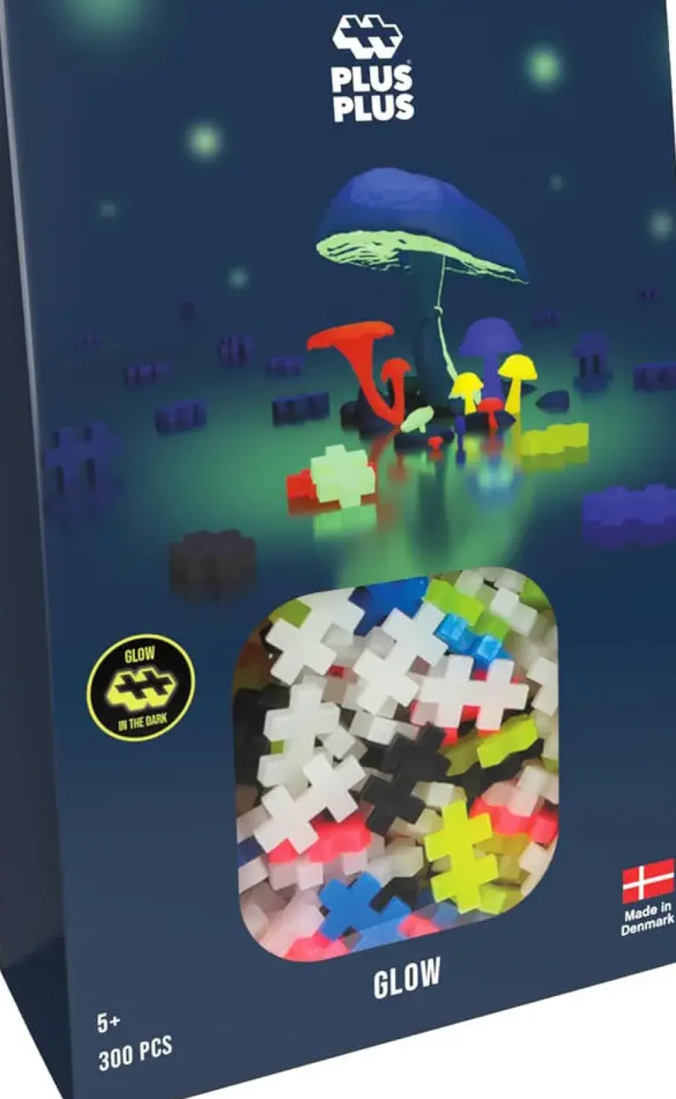 PLUS PLUS -RECHARGE PHOSPHORESCENT - 300PIECES