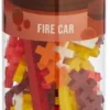 PLUS PLUS -TUBE 200 PIECES VOITURE FEU