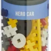 PLUS PLUS - TUBE VOITURE SUPER HEROS - 200 PCS